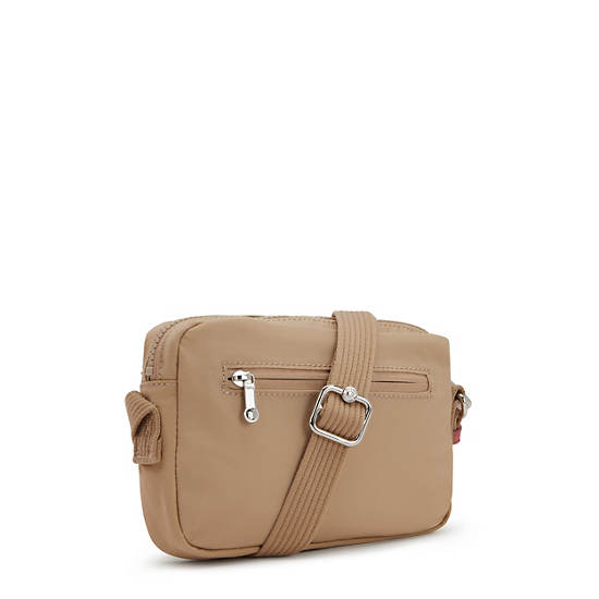 Sacs Crossbody Kipling Abanu Slim Beige | FR 2182MQ